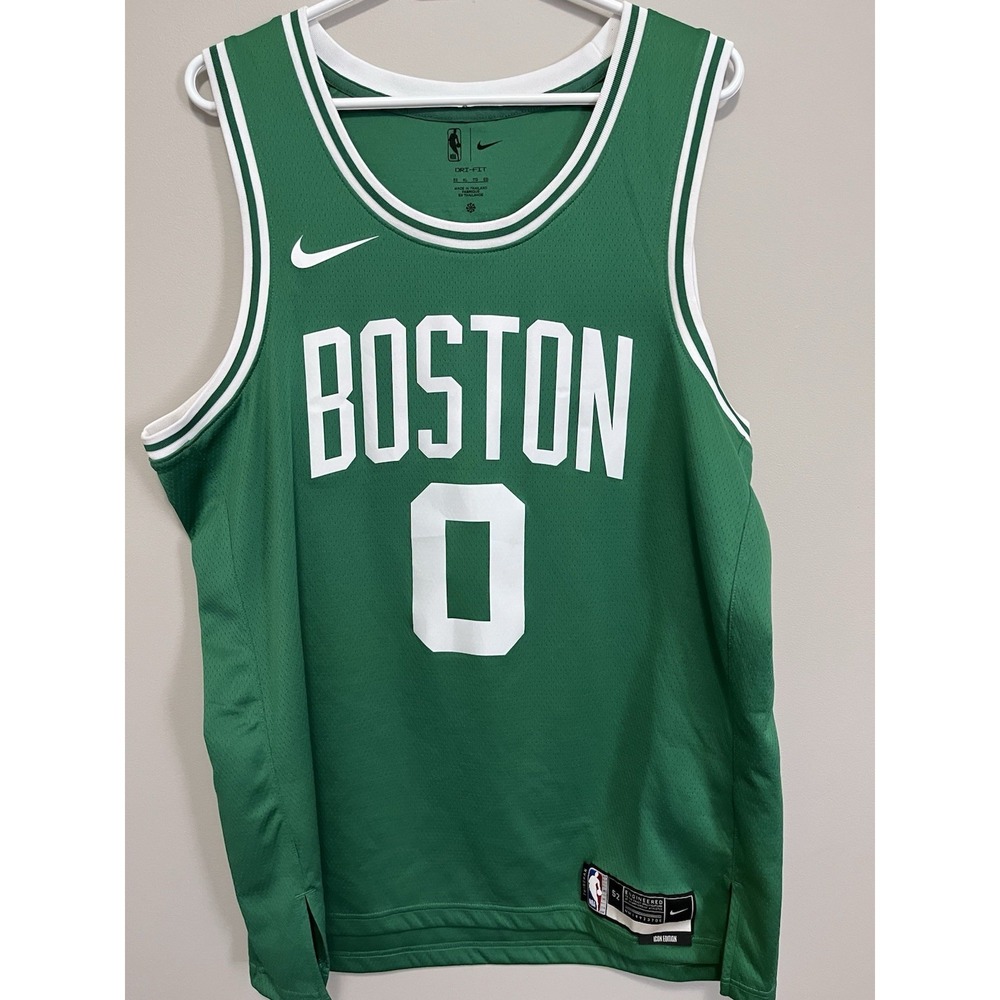 Jayson Tatum Boston Celtics‎ # 0 Green Away Jersey Nike Swingman Adult XL NBA